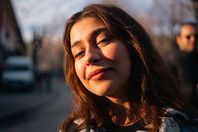 Portrait of Maria C., longtime Papa Ginos customer